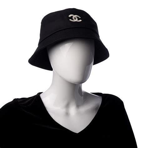 chanel cc bucket hat|Chanel bucket hat price.